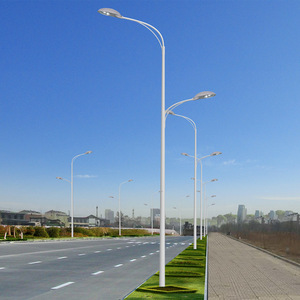 Lampadaire LED à bras articulé en forme de coquille, 6m 8m, pour voirie municipale, alimentation électrique - Product Image 2