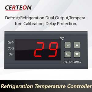 STC‑8080A+ डिजिटल तापमान नियंत्रक डीप फ्रीज़र कोल्ड स्टोरेज डीफ्रॉस्ट फ्रिज उपयोग के लिए - Product Image 3
