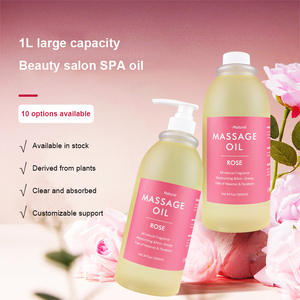 Aceite de Masaje Caliente de 1000 ml Más Vendido, con Infusión de Rosa, Lavanda, Árbol de Té, Jazmín, Efebra y Manzanilla, Esencial para Aclarar la Piel - Product Image 3