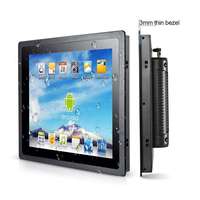 Komputer Panel PC Android Minghongyu 10.4 Inci Layar Sentuh Tahan Air IP65 dengan Bezel 3MM, RK3568 RK3588 A64 RK3288, Tersedia