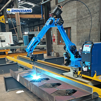 Estación de Trabajo para Robot de Soldadura, Brazo Robótico, Máquina de Soldadura de Metal