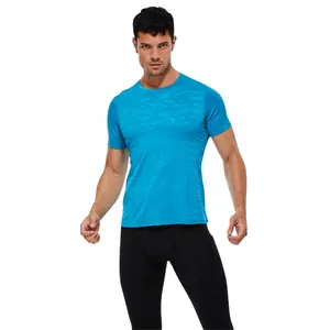 Mens Loose Fit Plus Size Short-sleeved Breathable Plain Fashion Running Round-Neck T- shirts with Crew Neck Half Sleeve