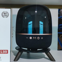 Haut-parleur en verre en gros, en stock, très vendu, avec subwoofer à basses profondes, audio haute puissance pour la maison et l'extérieur.