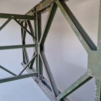Pont Bailey préfabriqué en acier modulaire, système routier d'urgence temporaire Q355 contemporain