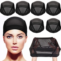 Accessoires pour perruques : Bonnet en filet respirant et très élastique, unisexe, toutes saisons