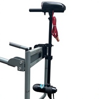 12V 18lb Schub Elektrischer Trolling-Motor Tragbarer Schnellinstallations-Außenbordmotor für Schlauchboote Kajaks Gummiboote