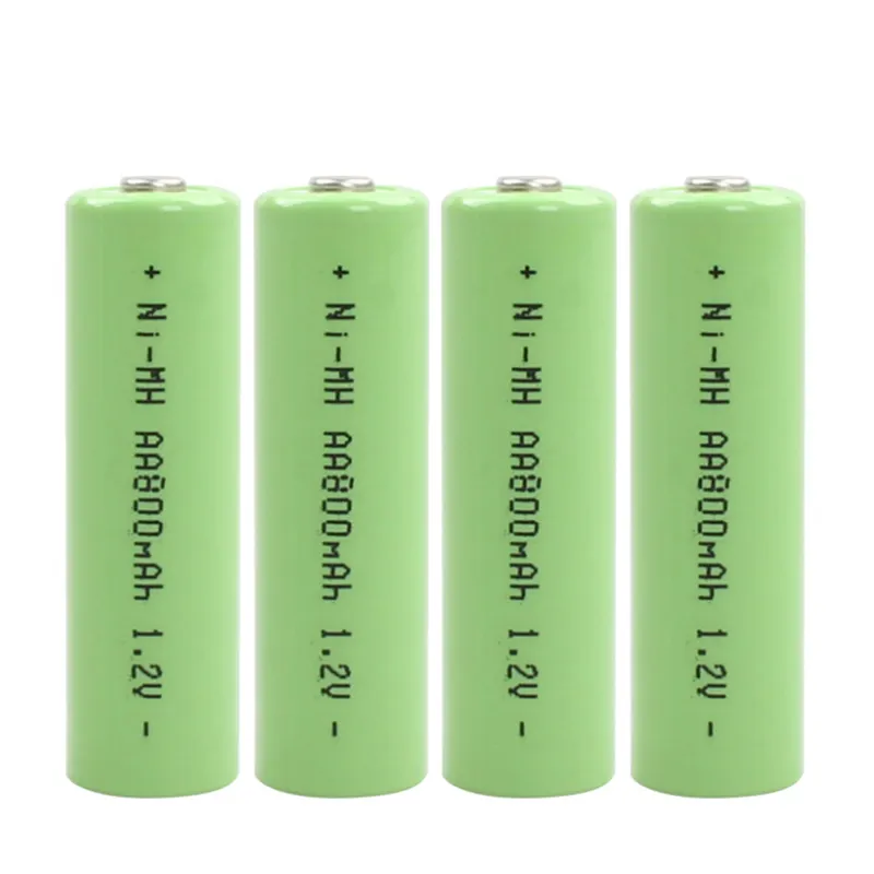 Pilas de hidruro de níquel Metal AAA 600mAh 1,2 V baterías recargables de Ni-MH para juguetes