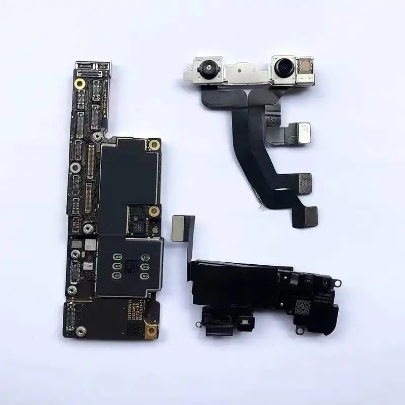 64GB/256GB for iphone X motherboard with Face ID/without Face ID,Free iCloud for iphone x Mainboard with IOS System Logic board