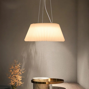 <span class=keywords><strong>Lampadari</strong></span> Moderni in Acrilico e Polipropilene Plissettato, Stile Crema, <span class=keywords><strong>Sospensione</strong></span> <span class=keywords><strong>a</strong></span> Testa Singola per <span class=keywords><strong>Camera</strong></span> <span class=keywords><strong>da</strong></span> <span class=keywords><strong>Letto</strong></span> - Product Image 1