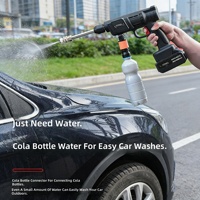 Untuk Bestseller Alat Penyemprot Air Bertekanan Tinggi untuk Cuci Mobil, Alat Penyemprot Bertekanan Tinggi untuk Penggunaan Rumah Tangga, Nozel yang Dapat Diganti, Multifungsi