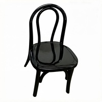 Chaise pour enfants Thonet en bois courbé - Durable, empilable, en bois massif, design moderne pour usage commercial, hôtels et restaurants