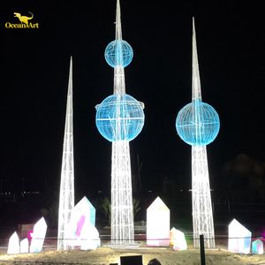 Linternas LED Personalizadas para Eventos de Diwali y Acción de Gracias - Luces de Festival a Pilas Resistentes al Agua con Diseños Personalizables - Product Image 5