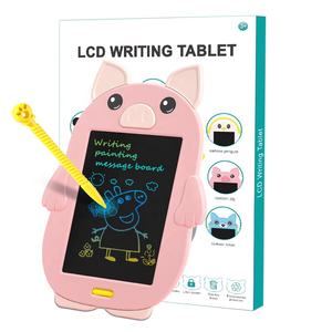 Leuke Piggy Cartoon Lcd Schrijfbord Kinderen 8.5 Inch Sketchpad Lcd Tekening Tablet Lcd Schrijftablet - Product Image 4