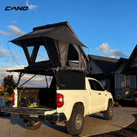 Tente de toit automatique 420D Oxford à coque rigide, imperméable, légère, design pop-up pour SUV, aventures de camping en plein air