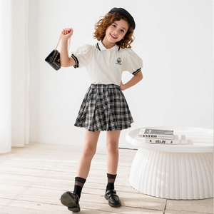 Uniforme Scolastica Personalizzabile all'Ingrosso per Bambini, Etichetta Privata Personalizzabile, Taglia e Colore per Scuola Materna e Primaria - Product Image 1