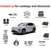 Accessoires pour voitures électriques Geely Galaxy Starship 7 EX5 EM-i : Tapis de sol, plaque de protection moteur, protection de seuil de porte, garde-boue, pièces de rechange