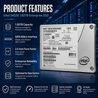 Untuk Solidigm Intel D3-S4520 Series SSDSC2KB019TZ01 1.92TB 2.5" SATA 6Gb/s Enterprise SSD untuk Peningkatan Server Pusat Data.
