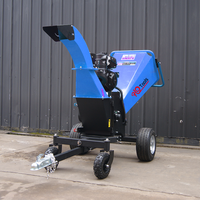 HY350PRO-GS Hystrong jardin utiliser branche d'arbre bois chopper 6 pouces moulin broyeur à bois diesel prise de force entraînée
