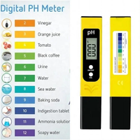 Medidor de pH de Alta Precisión para Peceras y Piscinas, Lápiz de Prueba de pH Portátil para Jugos, Medidor de pH para Acuarios y Piscinas
