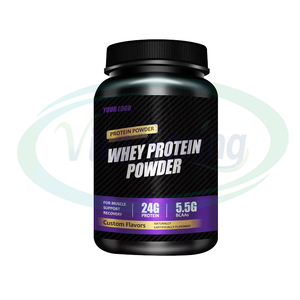 ASAP OEM 100% Poudre d'isolat de protéine de lactosérum en vrac avec BCAA et L-Carnitine 50:1 pour hommes - Product Image 2