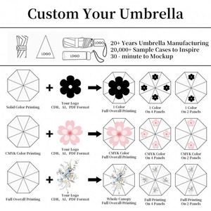 Best Selling Wholesale High Quality Custom logo Automatic <b>Folding</b> Umbrella with logo - Product Image 5