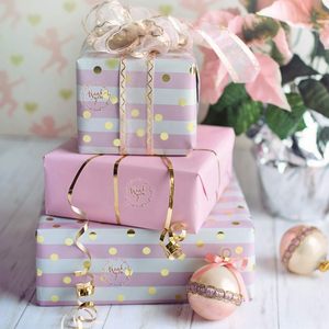Autocollants de remerciement, étiquettes rondes en papier pour cadeaux, décorations, cadeaux de fête de Thanksgiving - Product Image 4