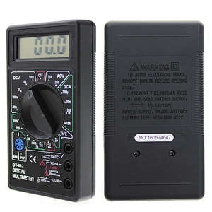 DT832 เครื่องวัดโวลต์มิเตอร์แอมป์มิเตอร์โอห์มแบบมืออาชีพ LCD รุ่นใหม่ - Product Image 2