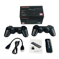 Console de Jeu Vidéo Rétro HD 4K 3D GD10 Pro X2 avec Émulateur TV, 64 Go, 30000 Jeux, Manette Sans Fil – Idéal pour un Cadeau