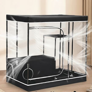 Parc pour <span class=keywords><strong>chat</strong></span> en tissu Oxford durable avec fenêtres en maille respirante, enclos d'exercice stable pour animaux de compagnie, clôture de sécurité pour <span class=keywords><strong>chat</strong></span> d'intérieur - Product Image 5