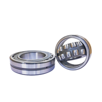 Roulement à rouleaux sphériques à double rangée auto-alignant 22208CA W33 P6, diamètre intérieur 40 mm, diamètre extérieur 215 mm, en acier chromé HRC60-65 pour machines