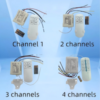 Interrupteur d'éclairage intelligent sans fil RF KaiYi KY-001 OEM 220V 10A avec portée de 30m-100m et alimentation par batterie pour système de maison intelligente