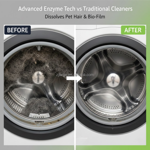Großhandel Einweg-Waschmaschinenreiniger für Haustierbesitzer Beseitigt Tiergerüche Auflösen von Haaren und Fell Feste Tablette - Product Image 2
