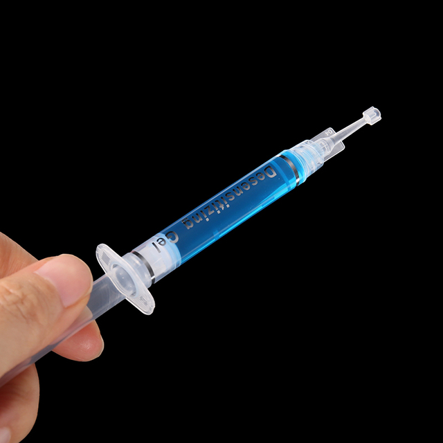 Dental Anti-Sensitive Teeth Whitening Gel Syringe 3ml Desensitizer Gel Reduce Tooth Sensitivity After Bleaching