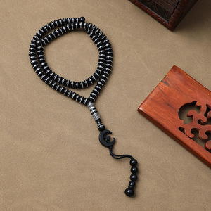 Braccialetto di Perle per Preghiera Islamica con Perle Elettroplaccate, Misbaha Musulmana da 99 Perle, Gioielli per Preghiera Portatili, Vendita all'Ingrosso - Product Image 5