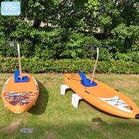 Planche de Stand Up Paddle (SUP) Gonflable Lumark Custom, Grande Tapis Flottant Plat, Monoplace, Technologie Drop Stitch, Portable pour la Mer, Fabriqué en Chine