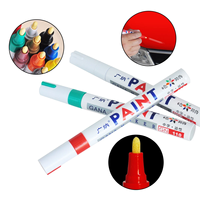 Nettoyant pour peinture, stylo de peinture huileux pour roues de voiture, polis pour pneus en caoutchouc automobile, marqueur permanent pour métal, graffiti, rayures, cire humide