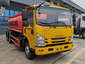 รถบรรทุกน้ำมันคุณภาพสูง 5000L-15000L รถบรรทุกน้ำมันดีเซล Isuzu รถบรรทุกถังน้ำมันสำหรับเติมน้ำมันเครื่องบิน - Product Image 6