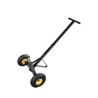 Chariot de remorquage réglable de 600lb avec pneus pneumatiques de 10 "pour remorquage de voiture deux chariots