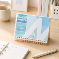Bloc-notes à spirales A6, bloc-notes extensible, planificateur étudiant, combo