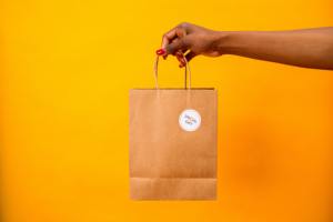 Durable Hot Sales Wholesale Custom Printed Eco Friendly Low Moq Kraft Paper <b>Bag</b> - Product Image 3