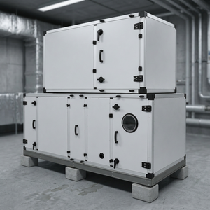 Unité de traitement d'air modulaire industrielle blanche (UTA) pour système CVC, ventilation mécanique intérieure, climatiseur commercial - Product Image 6