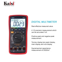 Multimètre de haute précision IPARTS K-9033 à sélection automatique, affichage numérique 4 chiffres, mesure de la température des condensateurs, outils pour téléphone