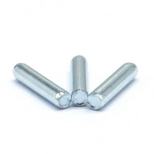 Pasadores Cilíndricos de Hierro, Sólidos, Sin Cabeza, Recubiertos de Zinc Azul, Diámetro de Cabeza Personalizable de 2mm, 3mm, 4mm para Maquinaria Industrial - Product Image 4