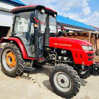Tractor Agrícola de 55HP con Motor Diésel de 4 Cilindros y Caja de Cambios, Implementos Completos en Venta