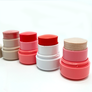 Vente en gros de produits de haute qualité personnalisés Bâton de fard à joues rond Rose bébé Crème de fard à joues Fabricants de bâtons - Product Image 1