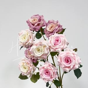 Rosas Artificiales Ruyi Rose JQ, Flores de Seda de Alta Simulación, Decoraciones para Bodas, Rama Individual - Product Image 1