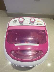 Mini <span class=keywords><strong>Lavadora</strong></span> Ultrasónica Portátil De 3.0 KG De Plástico Rosa Para Ropa Y Zapatos Electrodomésticos De Venta Caliente De Fábrica - Product Image 2