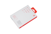 Boîte de papier pour câble de téléphone de couleur personnalisée boîte d'emballage pour câble de données pour le chargement avec crochet