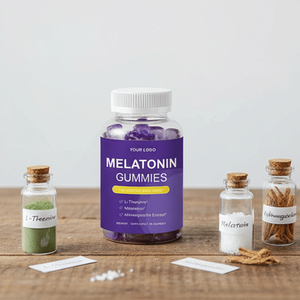 Gummies de glycinate de magnésium sans sucre, supplément de magnésium et potassium avec vitamines D, B6, CoQ10 pour favoriser l'apaisement de l'humeur et le sommeil - Product Image 4