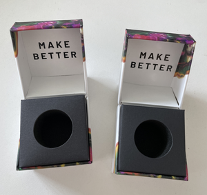 Better life Kunden spezifischer Konzentrat behälter 3ml/7ml/9ml Behälter Glasflasche Jar Slide Box Glasbox Verpackung Glas - Product Image 1